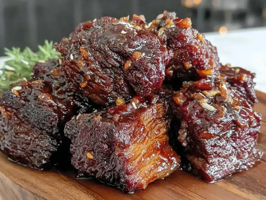 smoked brisket burnt ends - featured image