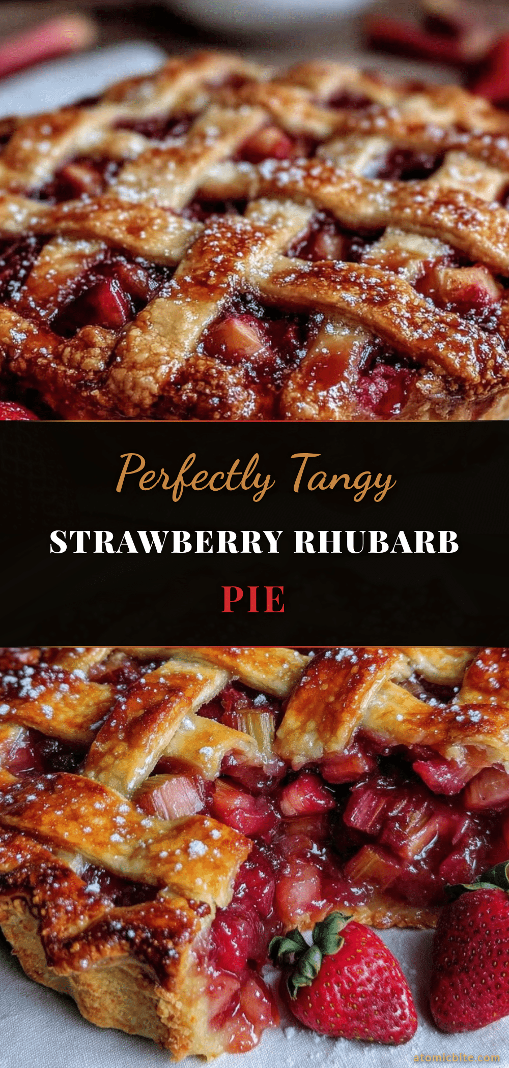 strawberry rhubarb pie recipe
