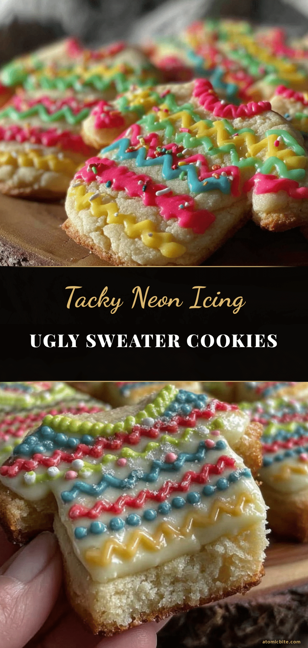 ugly sweater sugar cookies recipe