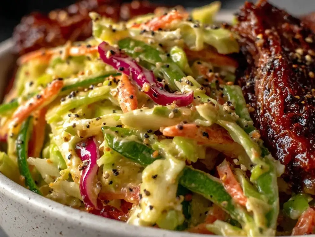 vinegar-based coleslaw - featured image