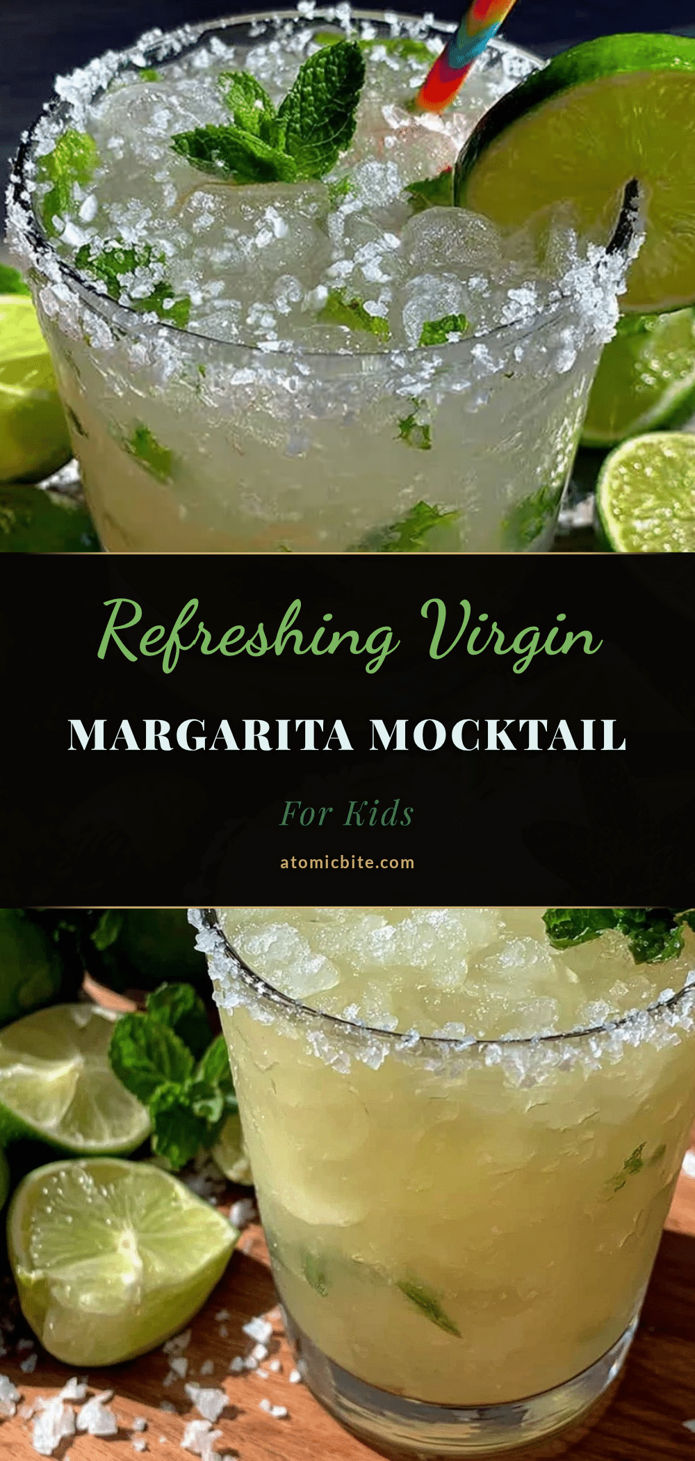virgin margarita mocktail for kids recipe