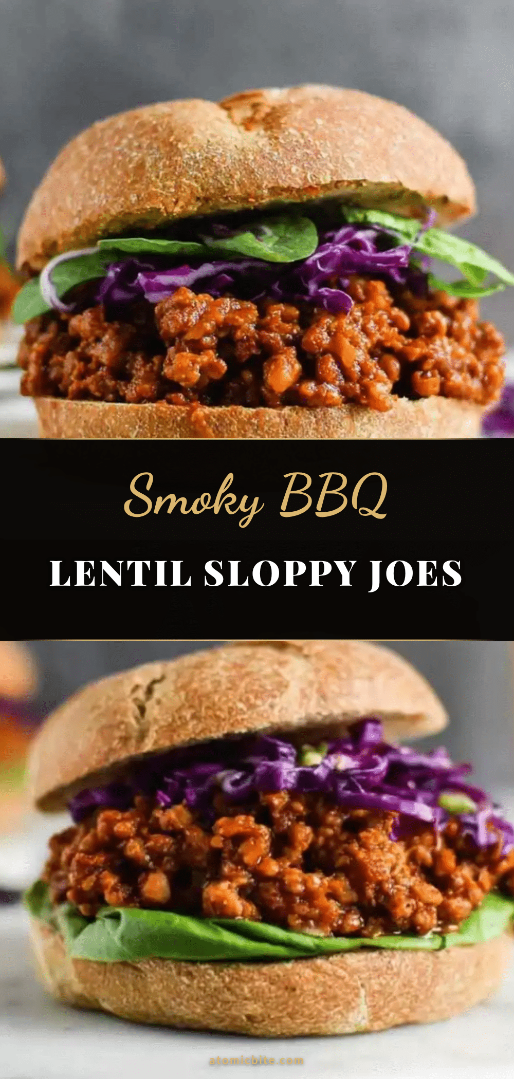 BBQ Lentil Sloppy Joes recipe