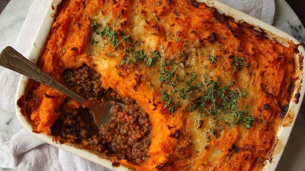 beef and lentil cottage pie - featured image