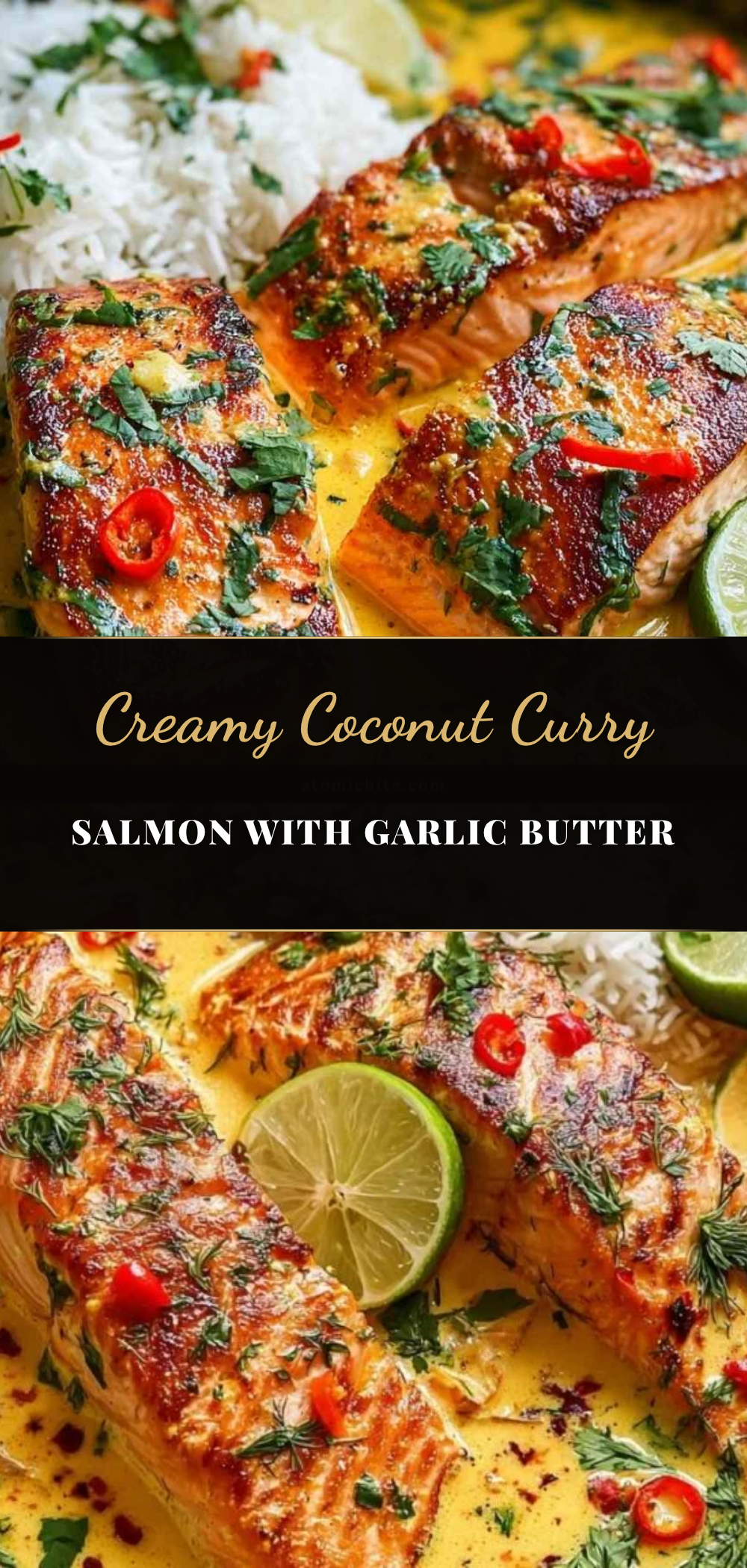 coconut curry salmon recipe