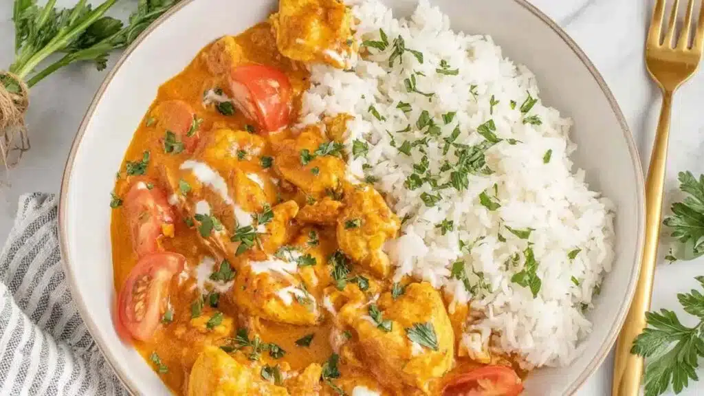 Creamy Chicken Curry Delight preparation steps