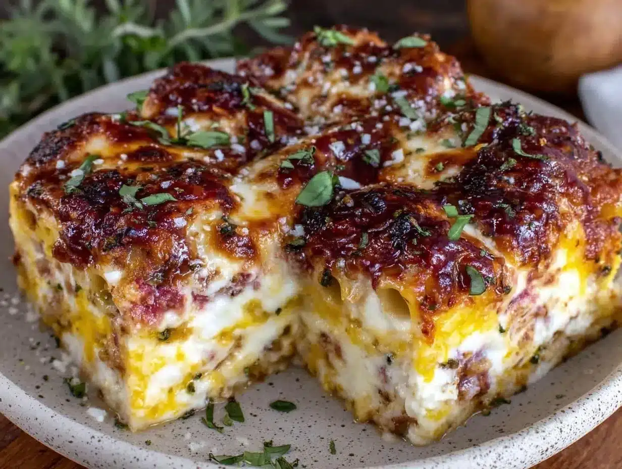 creamy high protein cottage cheese baked ziti preparation steps