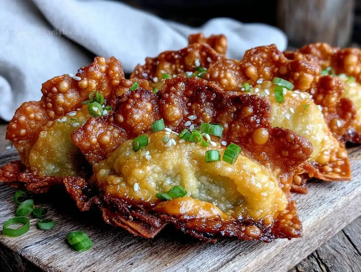 crispy chicken wonton tacos preparation steps
