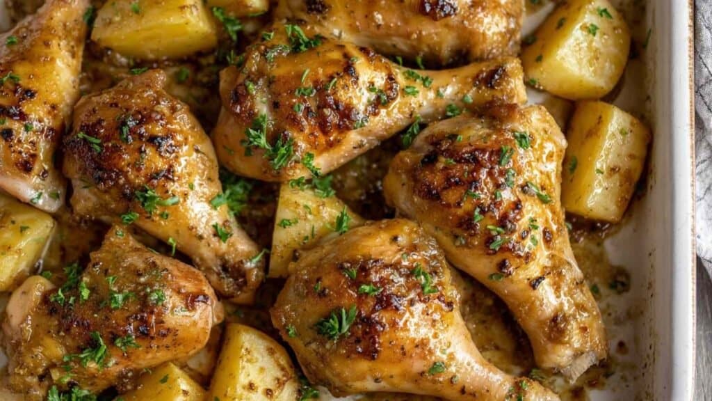 crispy honey and mustard chicken preparation steps