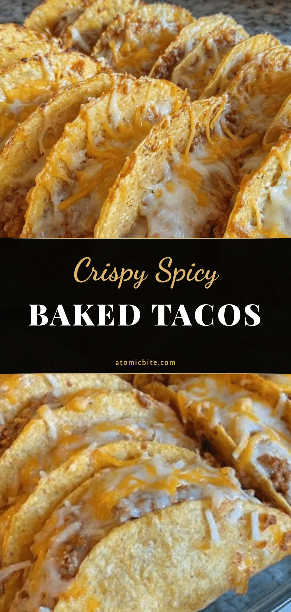 crispy spicy baked tacos recipe