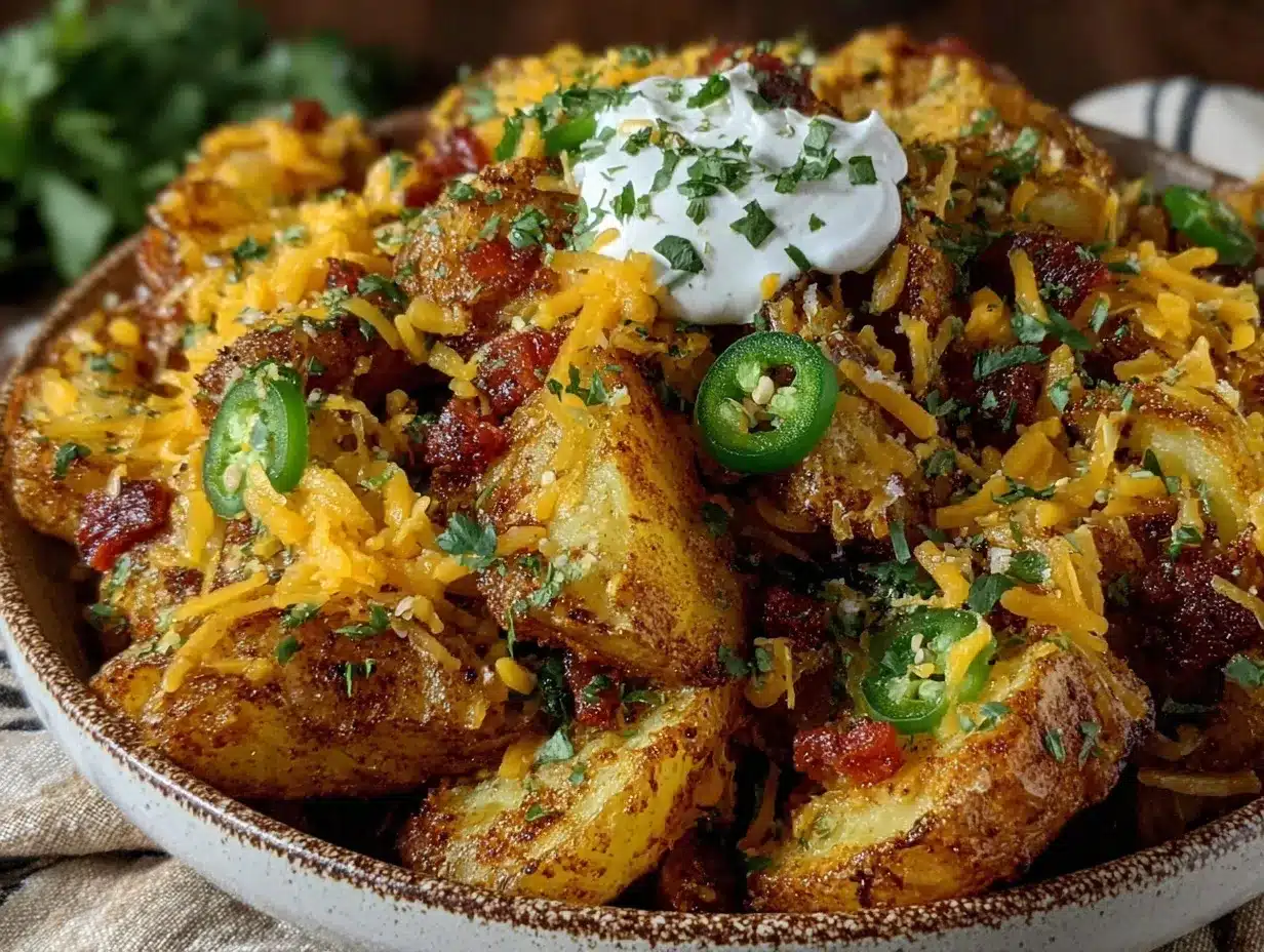 crispy taco potatoes preparation steps