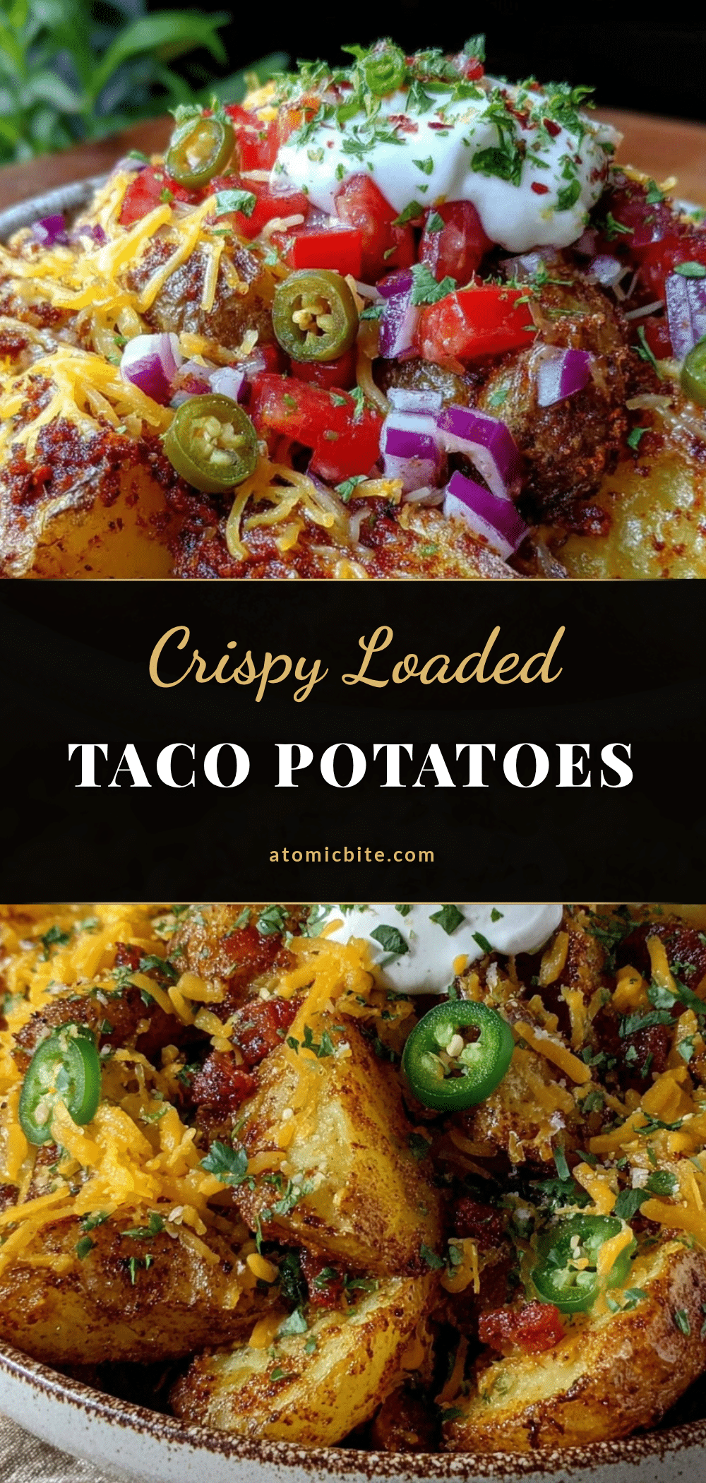 crispy taco potatoes recipe