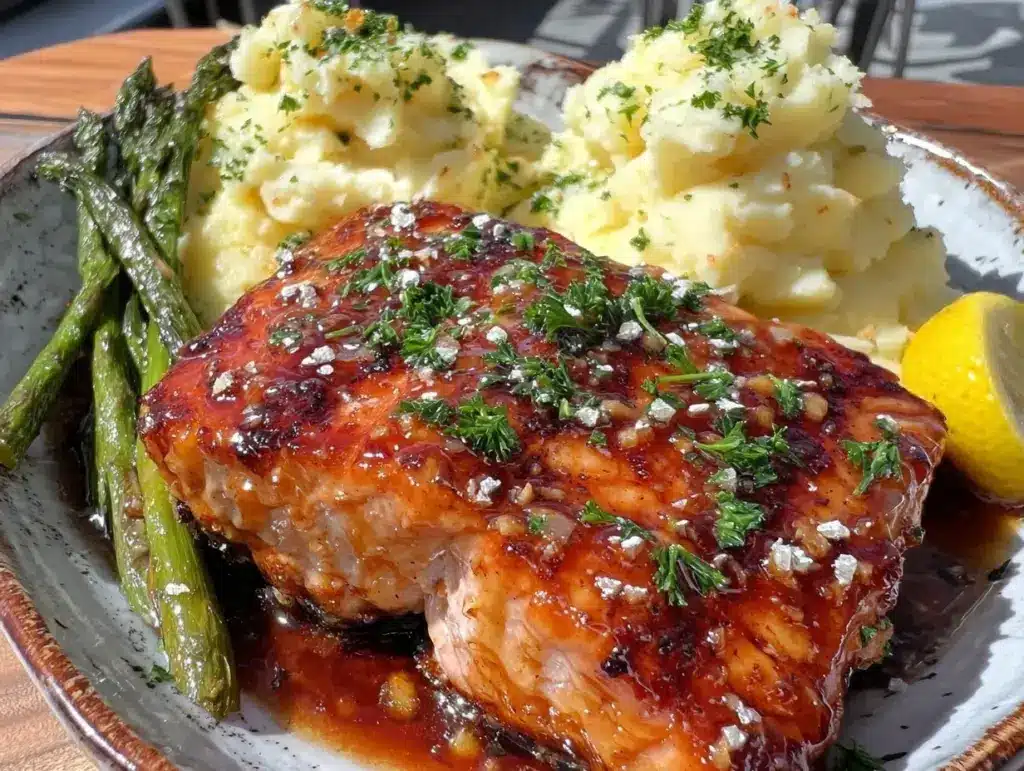 crispy texas roadhouse salmon copycat - featured image