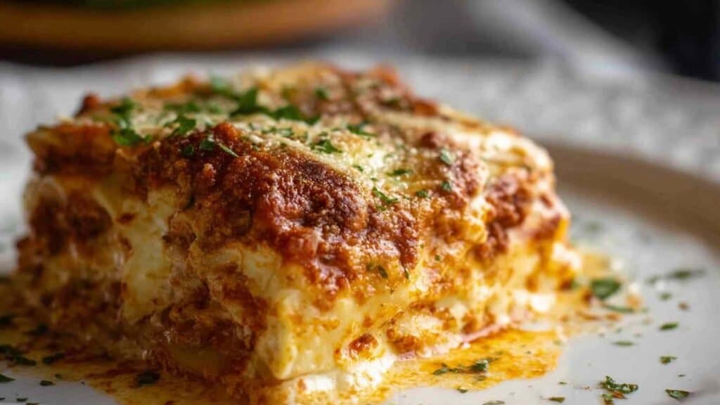 easy cheesy classic lasagna recipe preparation steps