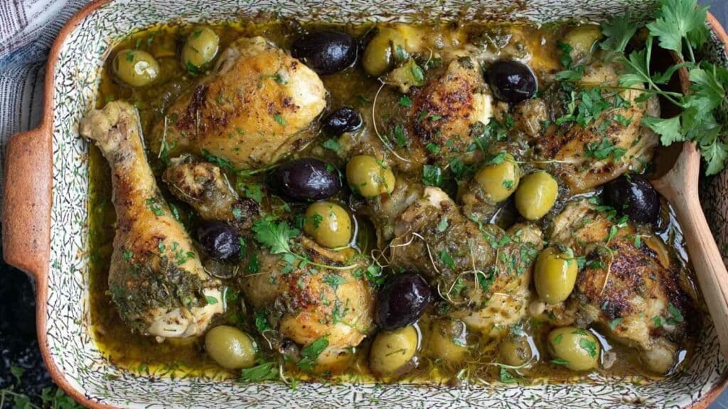 Easy High Protein Chicken Marbella Delight preparation steps