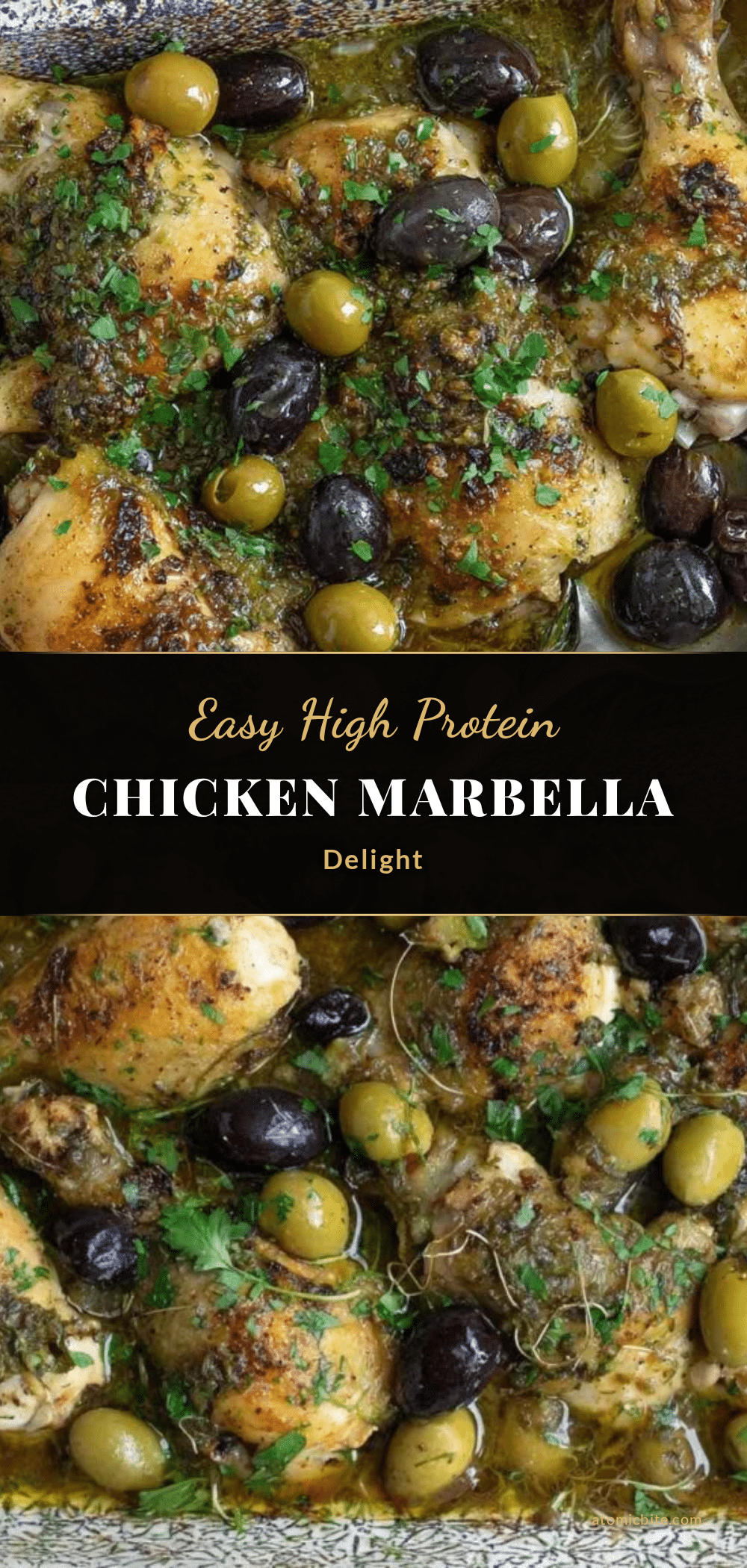 Easy High Protein Chicken Marbella Delight recipe