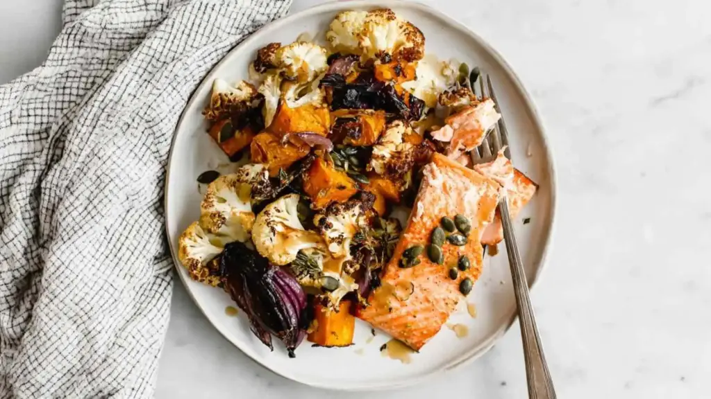 easy miso chili salmon - featured image