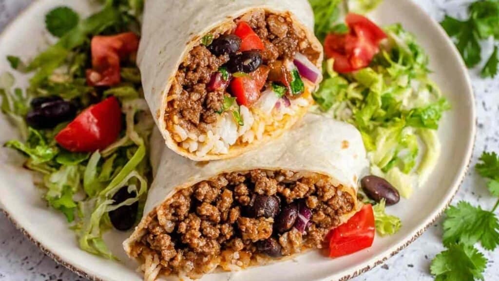 flavorful beef burrito recipe preparation steps