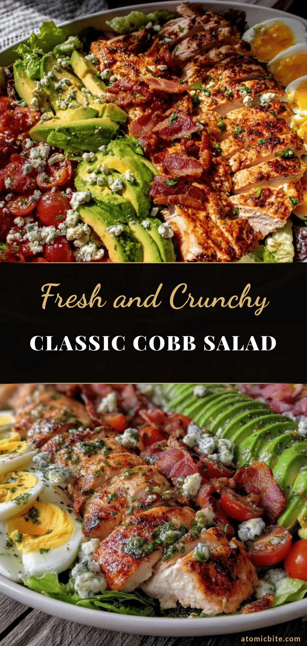 fresh classic Cobb salad recipe