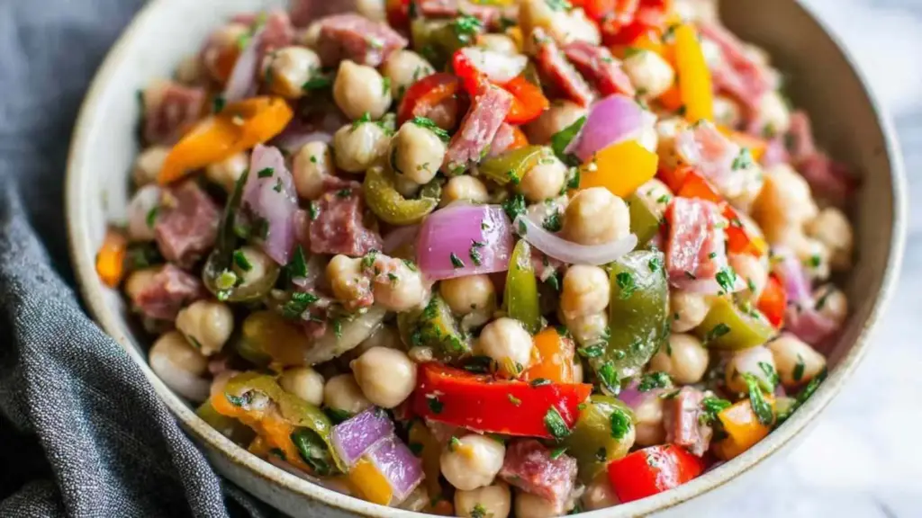 fresh grinder dense bean salad - featured image