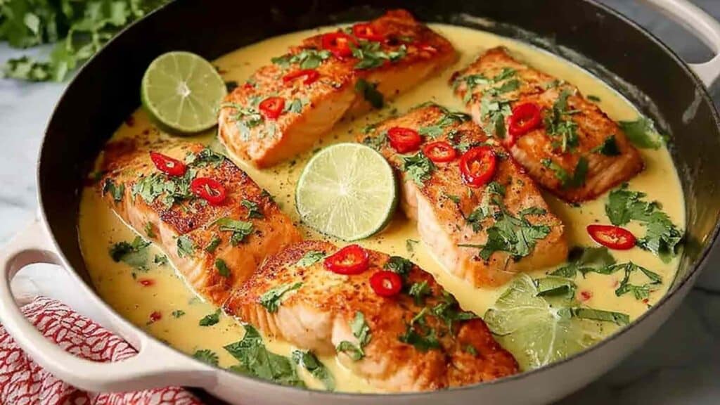 fresh poached salmon - featured image