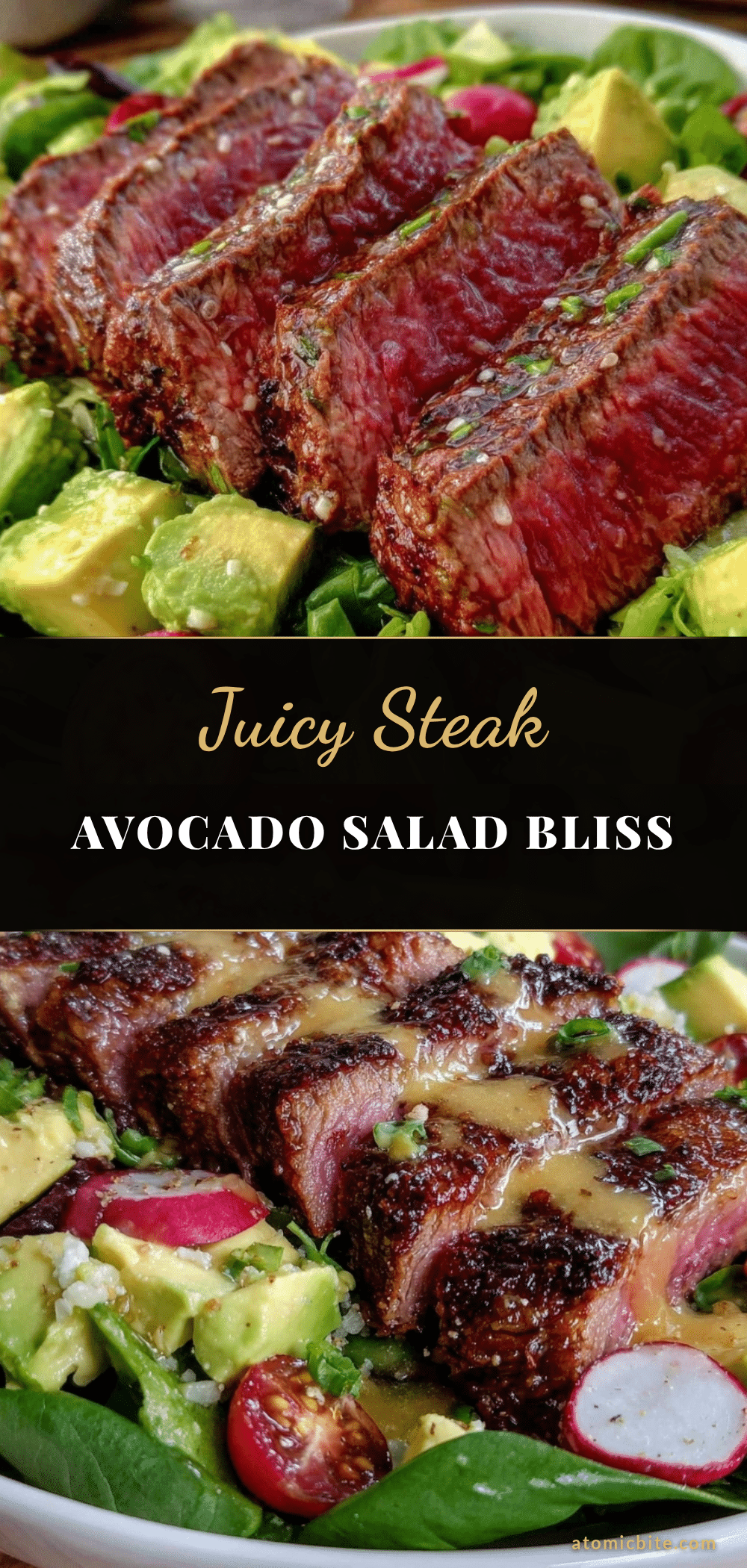 fresh steak avocado salad recipe