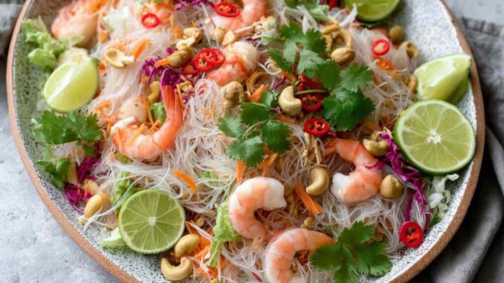 Fresh Yum Woon Sen Thai Glass Noodle Salad - featured image