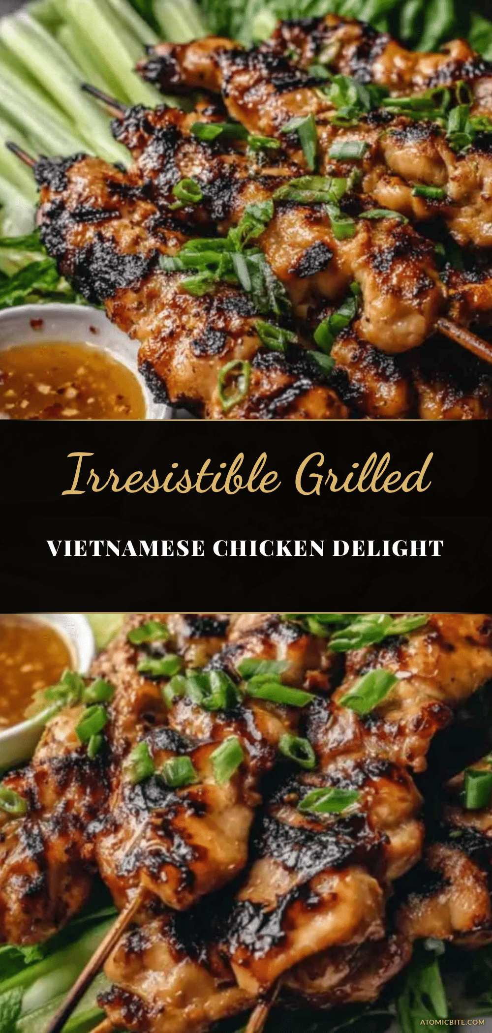 grilled vietnamese chicken ga nuong sa recipe