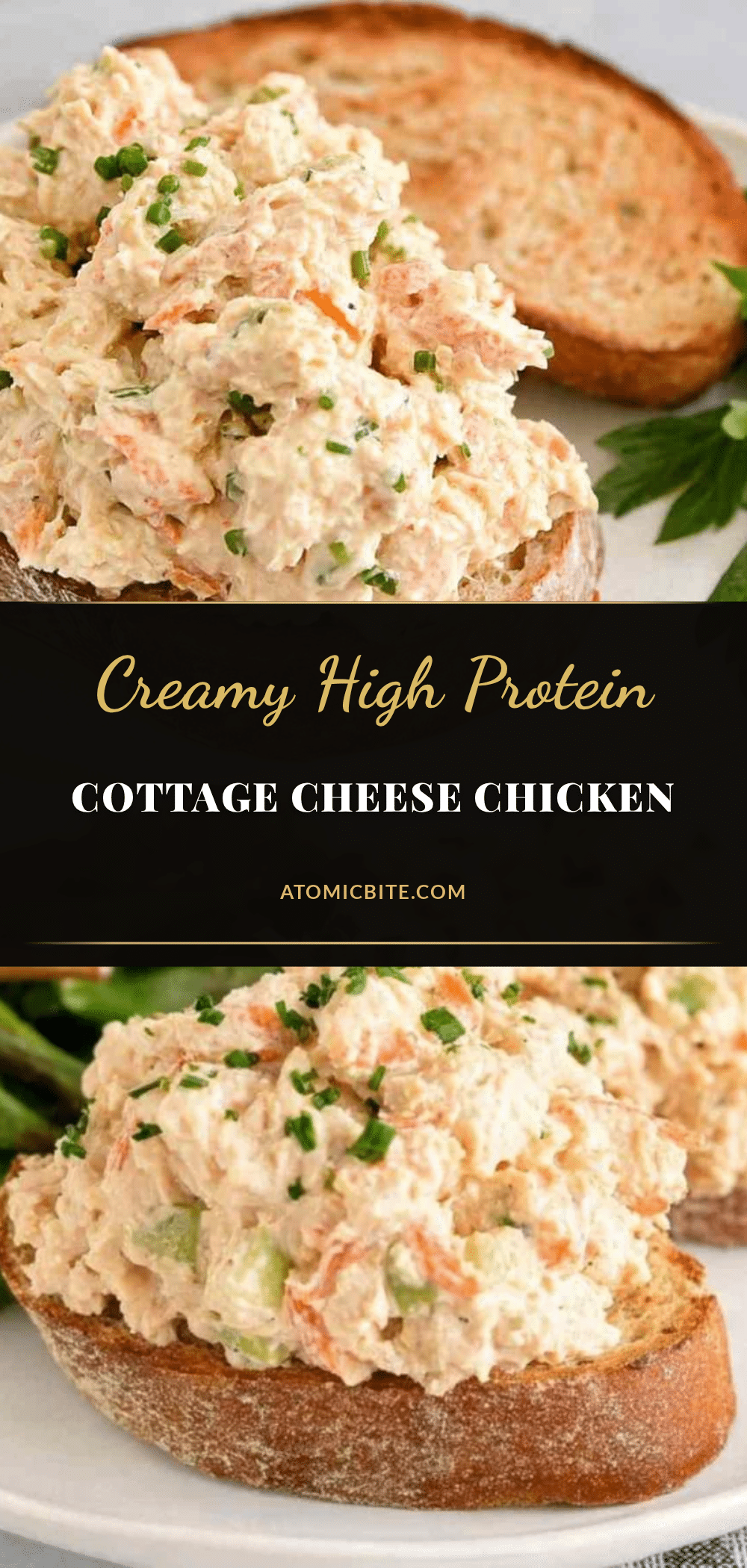 healthy high protein cottage cheese chicken recipe