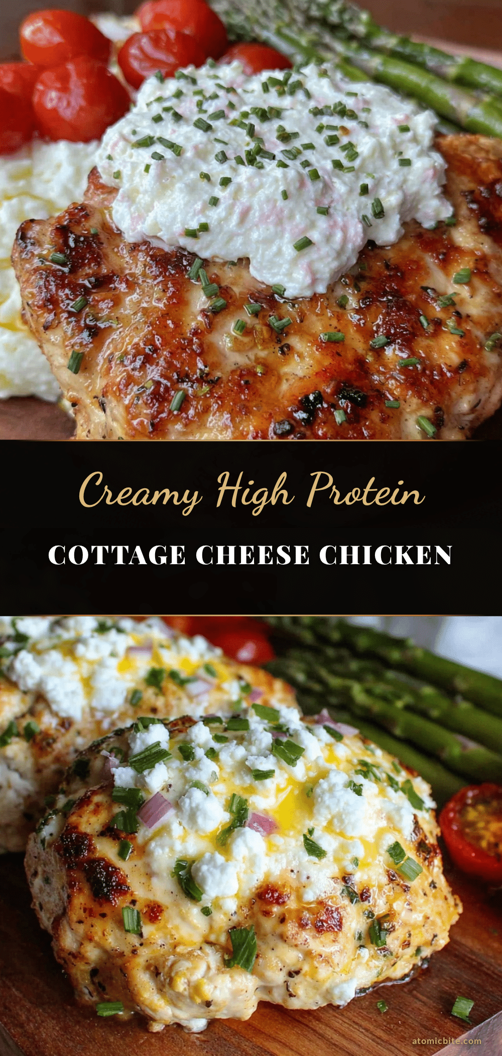 healthy high protein cottage cheese chicken recipe