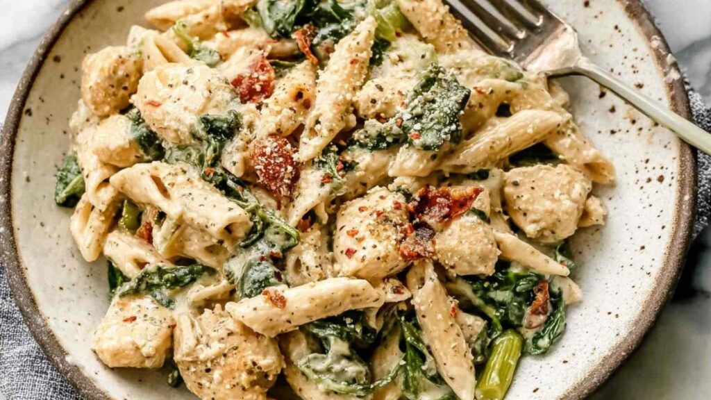 healthy high protein pasta - featured image