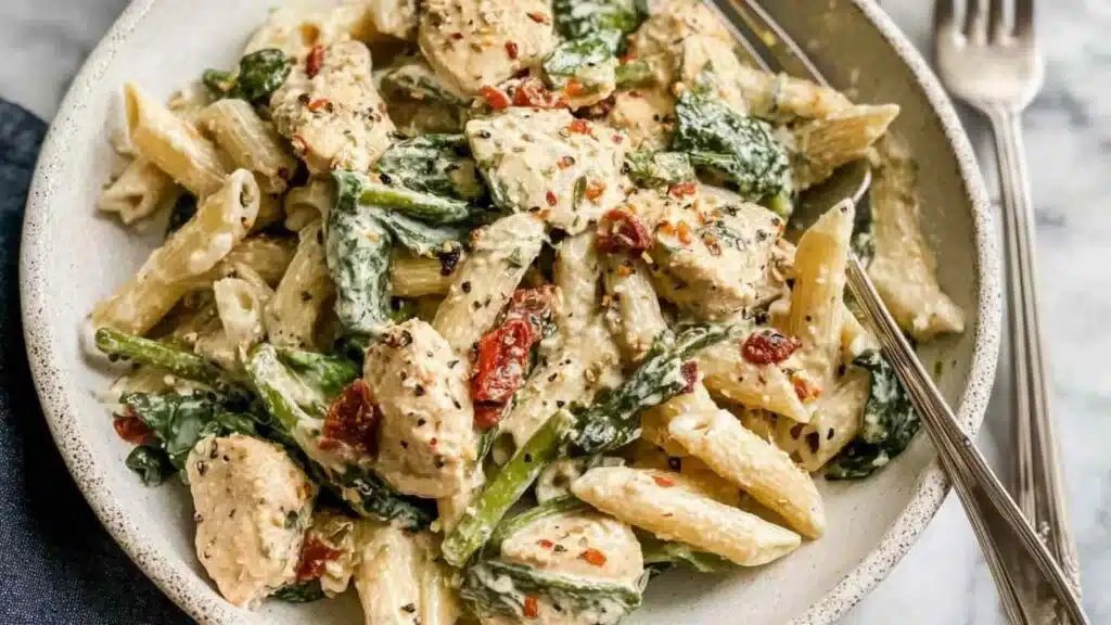healthy high protein pasta preparation steps