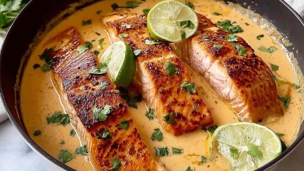 healthy high protein poached salmon preparation steps