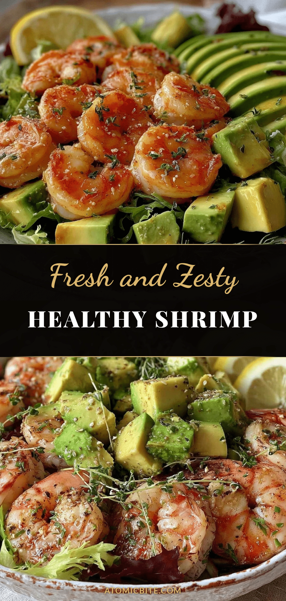 healthy shrimp avocado salad recipe