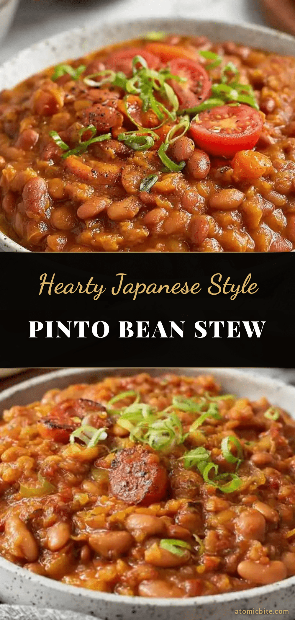 hearty pinto bean stew japanese style recipe