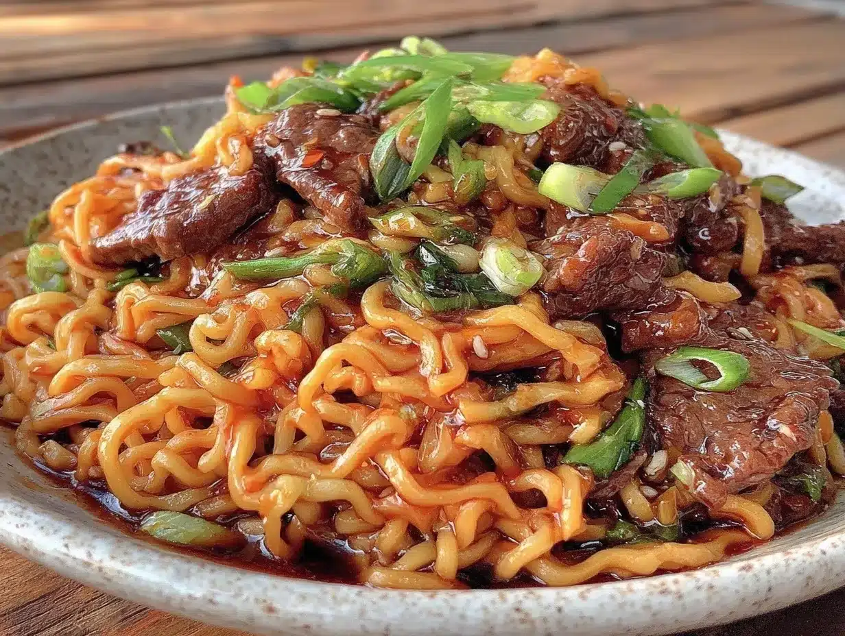 high protein mongolian noodles preparation steps