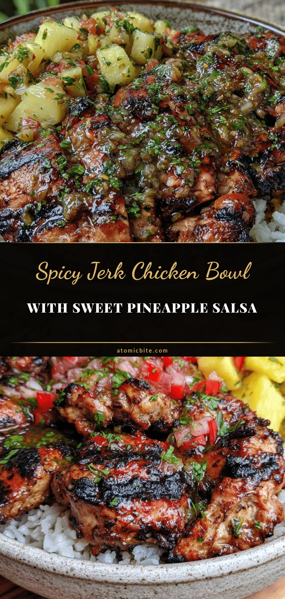 jerk chicken bowl recipe