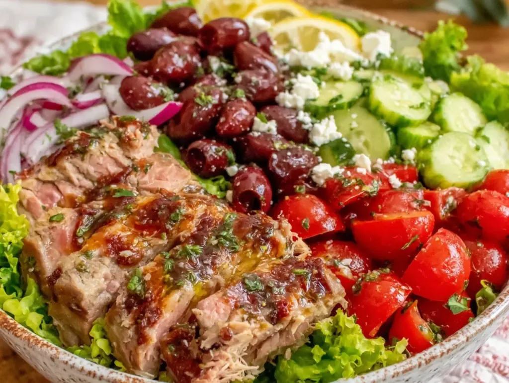 Mediterranean tuna salad - featured image