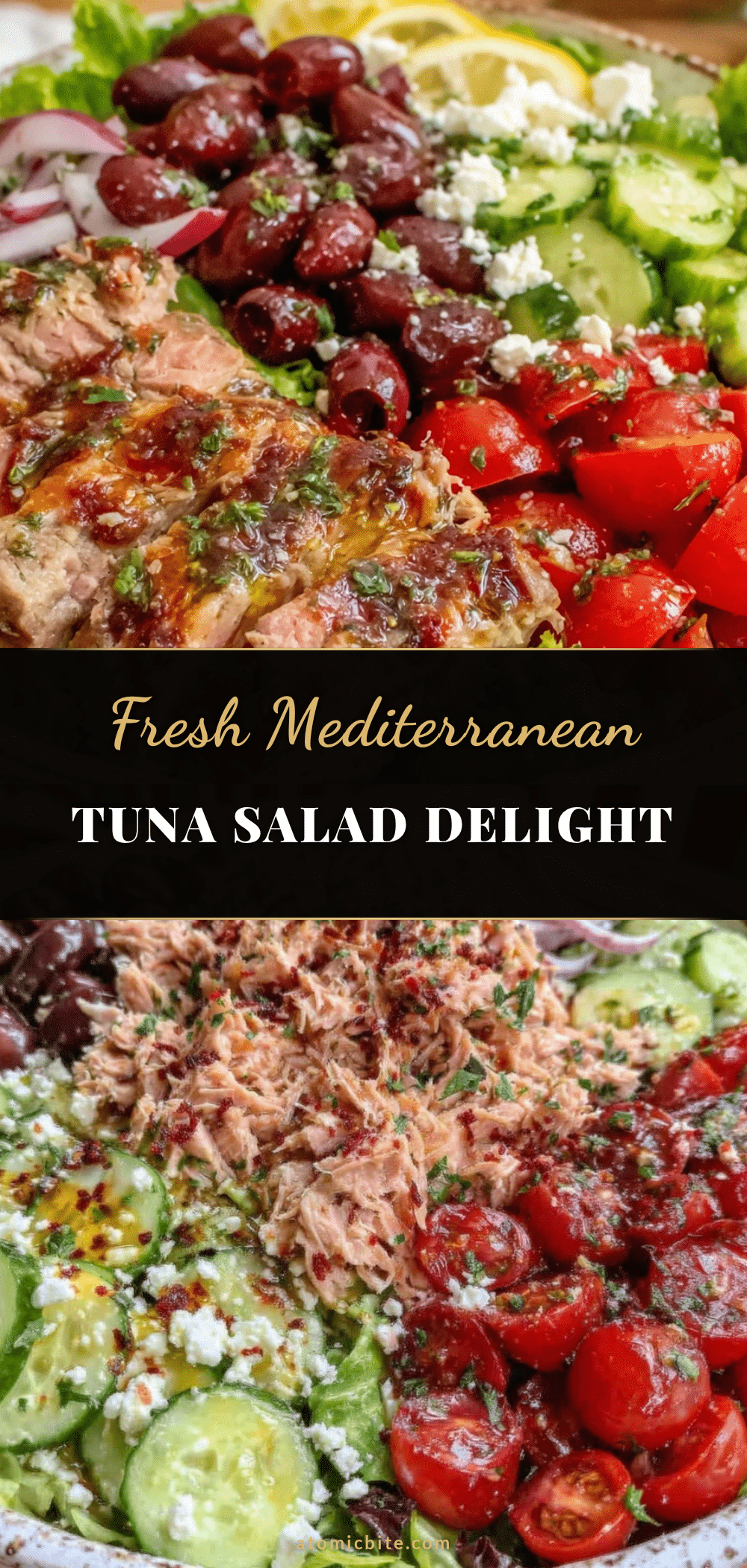 Mediterranean tuna salad recipe