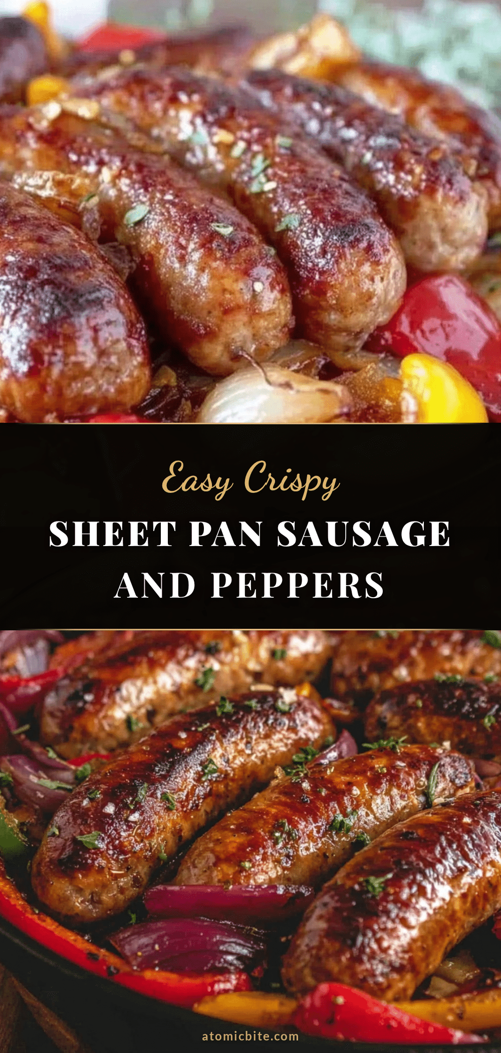 sheet pan sausage and peppers recipe