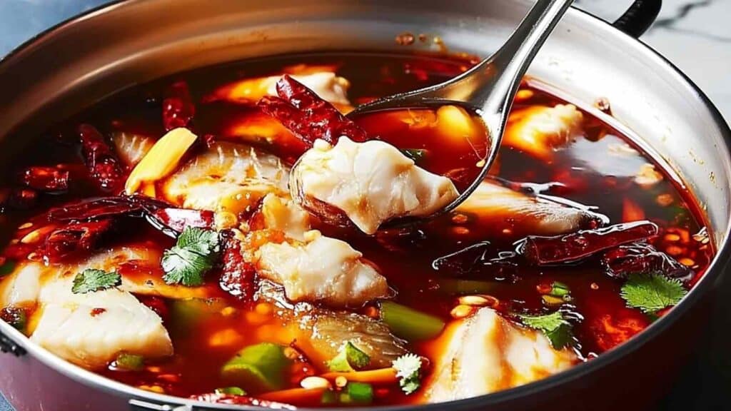 Sichuan spicy fish recipe - featured image