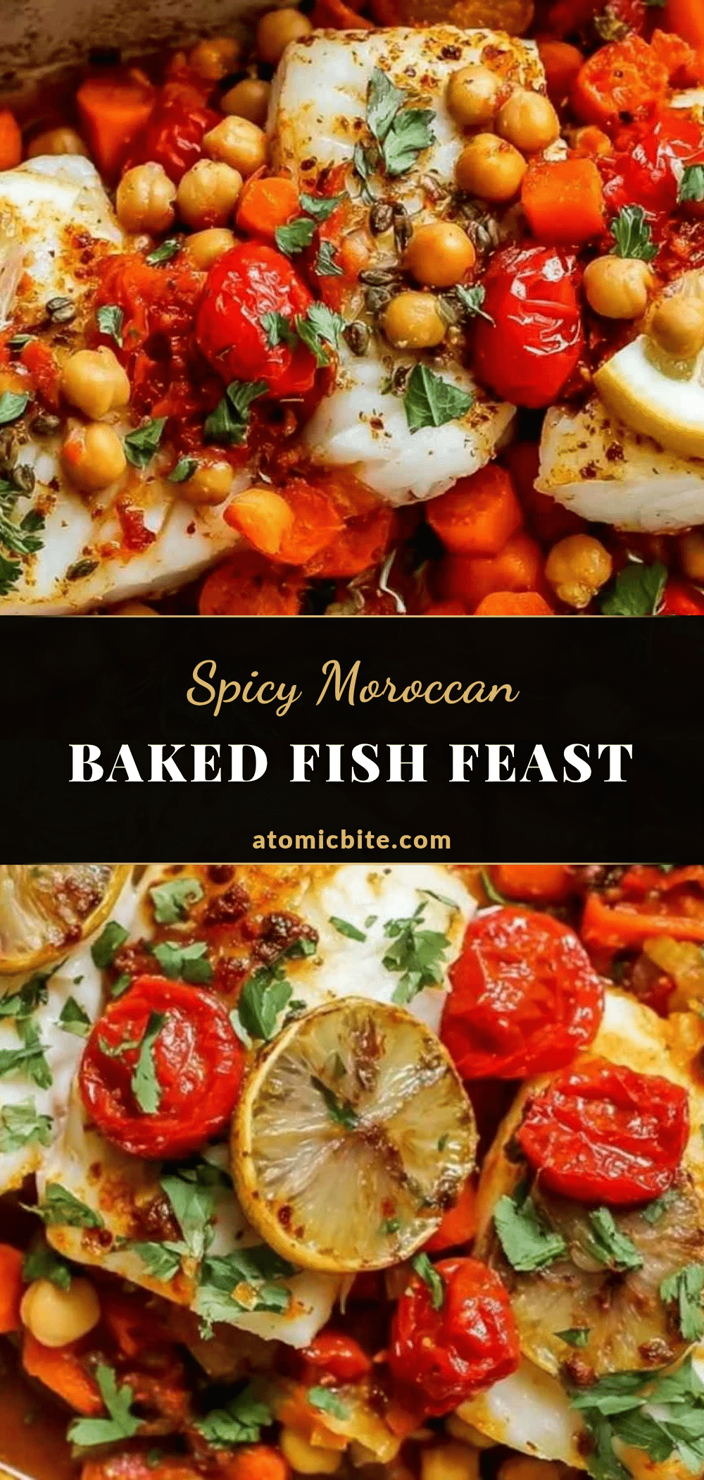 spicy moroccan baked fish recipe