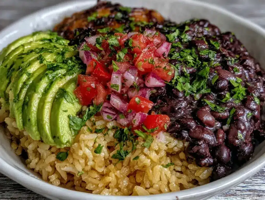 taco rice bowl - featured image