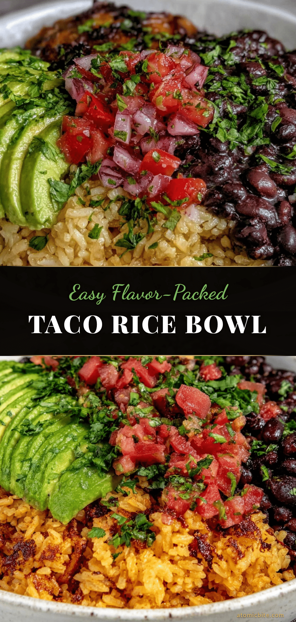 taco rice bowl recipe