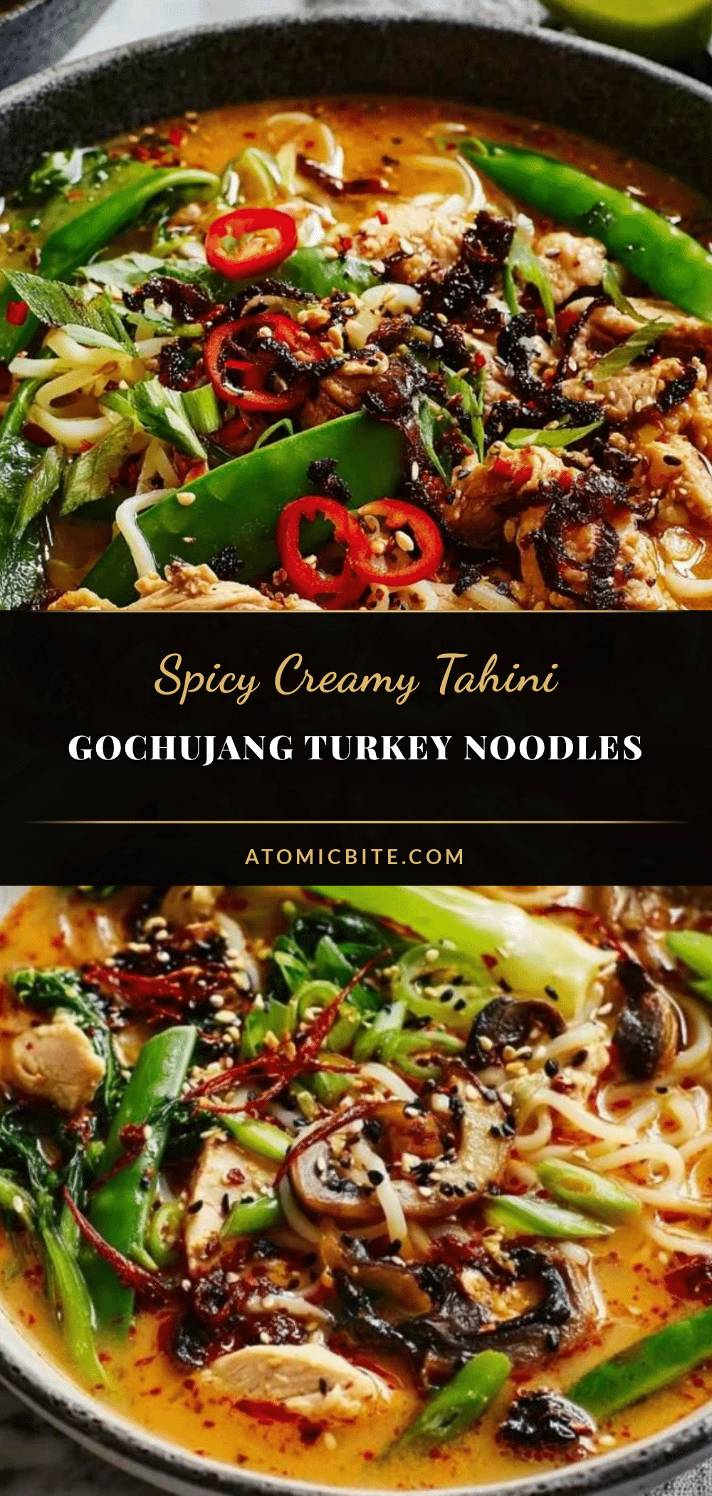 tahini gochujang noodle broth recipe