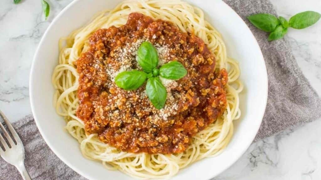 tempeh bolognese recipe preparation steps