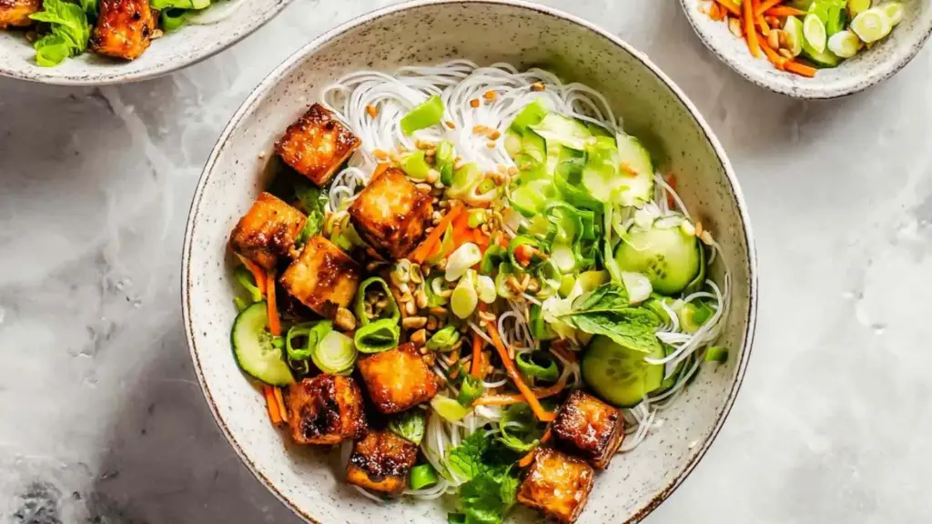 Vietnamese Chicken Noodle Bowls - featured image
