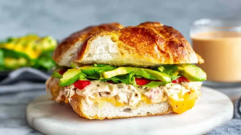 chipotle chicken avocado melt sandwich preparation steps