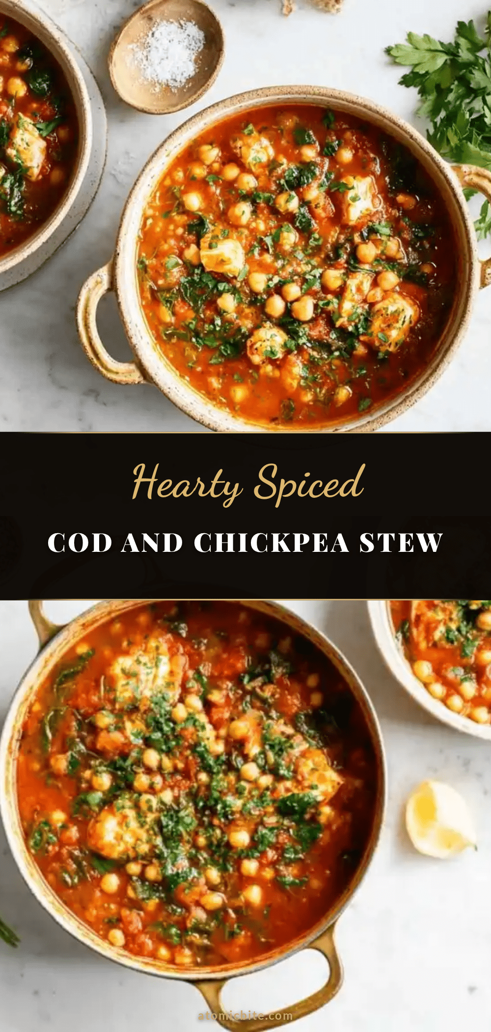 cod and chickpea stew recipe