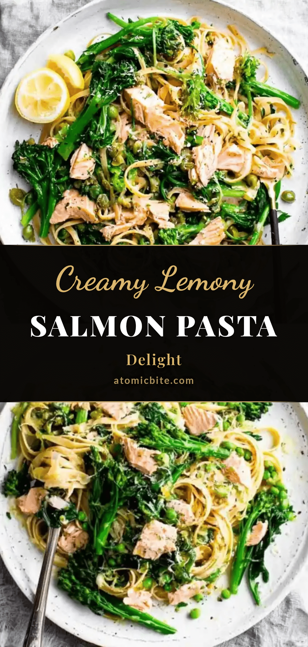 creamy lemony salmon pasta recipe