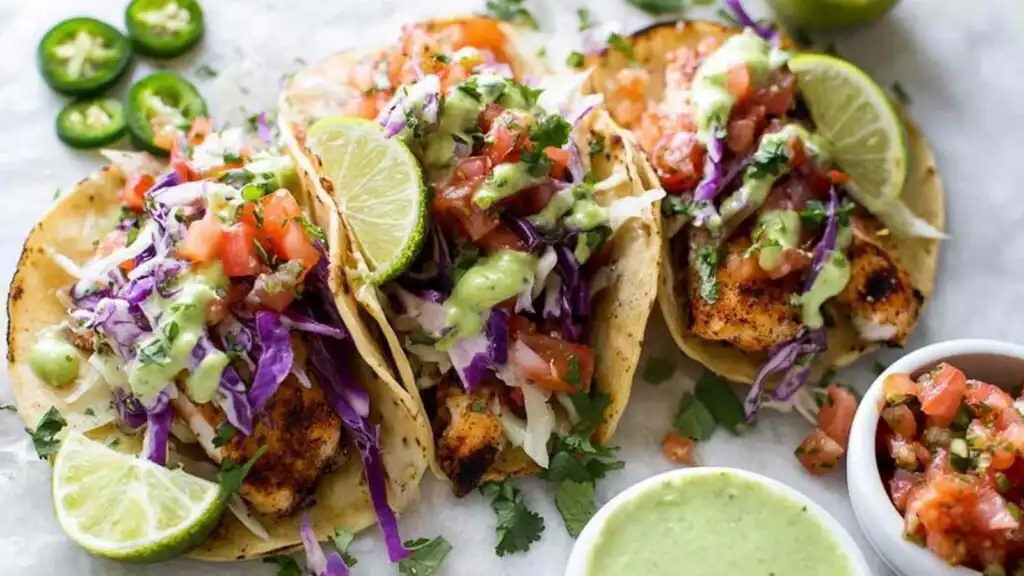 crispy baja fish tacos preparation steps